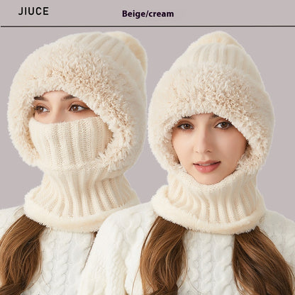 3-in-1 Winter Beanie – Warm Knit Hat