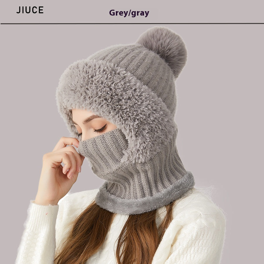 3-in-1 Winter Beanie – Warm Knit Hat